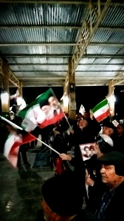 تصاویر/تجمع مردمی شهر جوشقان قالی در سی و هفتمین شب