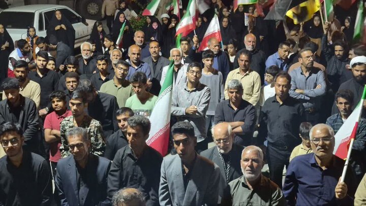 تصاویر/ عنبرآبادی ها در خط مقدم حماسه خیابان در سب سی و هفتم