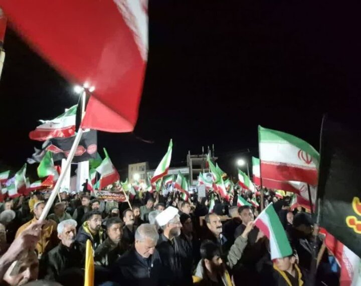 تصاویر/ امینشهری ها در خط مقدم حماسه خیابان در شب سی و هفتم
