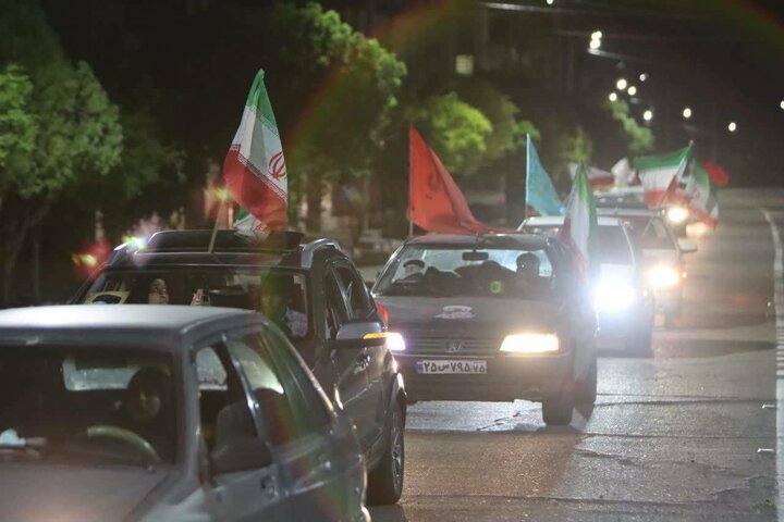 تصاویر/ امینشهری ها در خط مقدم حماسه خیابان در شب سی و هفتم