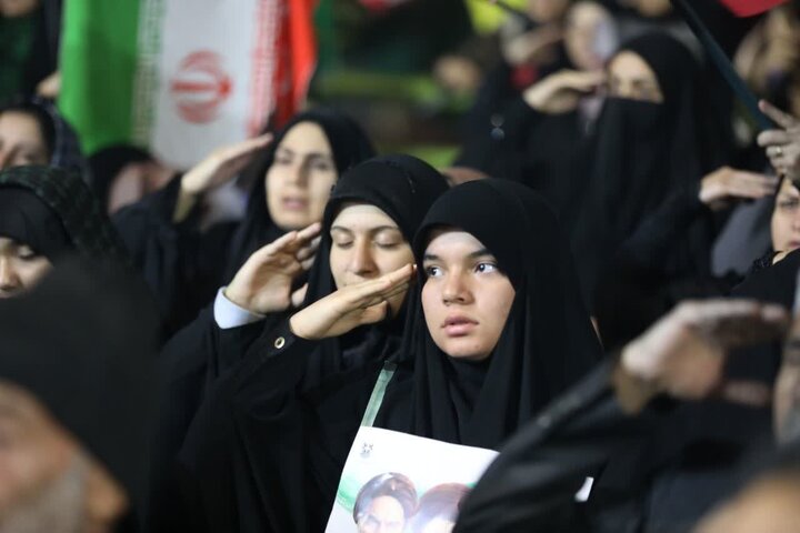 تصاویر/ رفسنجانی ها در خط مقدم حماسه خیابان در شب سی و هفتم