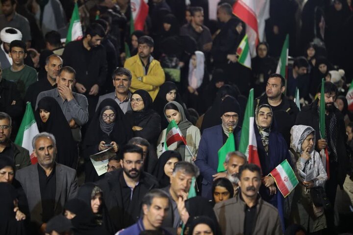 تصاویر/ رفسنجانی ها در خط مقدم حماسه خیابان در شب سی و هفتم