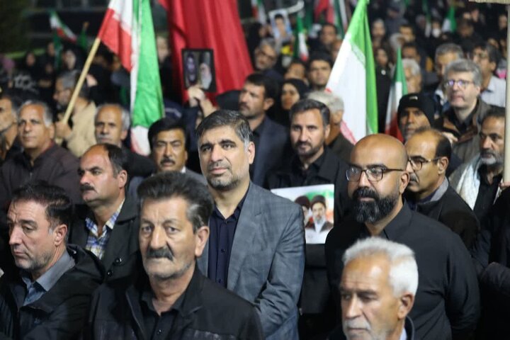 تصاویر/ رفسنجانی ها در خط مقدم حماسه خیابان در شب سی و هفتم