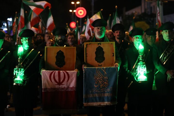 تصاویر/ رفسنجانی ها در خط مقدم حماسه خیابان در شب سی و هفتم