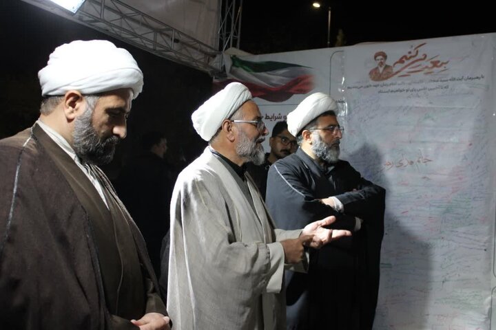 تصاویر/ بازدید مسئول بازدید مواکب مرکز مدیریت حوزه علمیه خواهران از موکب مدرسه علمیه نرجسیه سیرجان