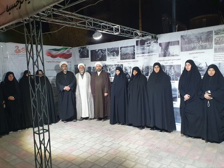 تصاویر/ بازدید مسئول بازدید مواکب مرکز مدیریت حوزه علمیه خواهران از موکب مدرسه علمیه نرجسیه سیرجان