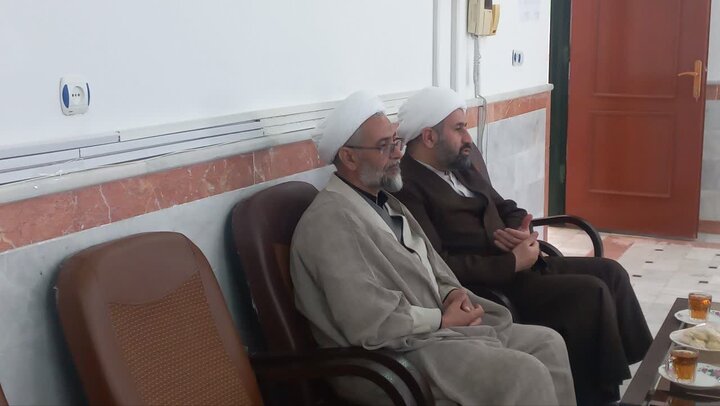 تصاویر/ بازدید مسئول بازدید مواکب مرکز مدیریت حوزه علمیه خواهران از موکب مدرسه علمیه نرجسیه سیرجان