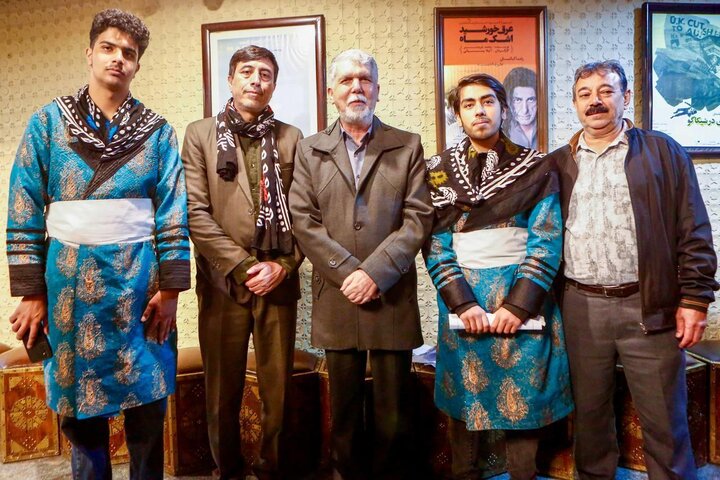 تصاویر/ مراسم چهلم کودکان شهید میناب با عنوان سین هشتم