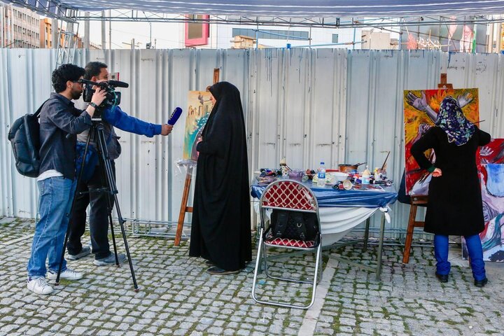 تصاویر/ مراسم چهلم کودکان شهید میناب با عنوان سین هشتم