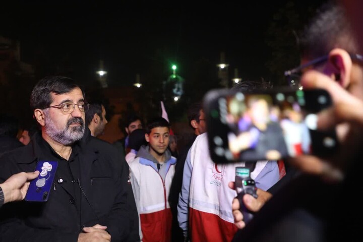 ۴۸ کامیون حامل کمک‌های عتبه عباسی(ع) وارد قم شدند