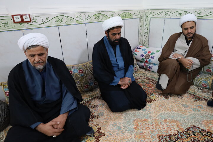 تصاویر/ دلجویی از خانواده شهید روحانی حجت الاسلام حسین عبداللهی در شهرستان دلگان