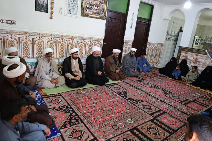 تصاویر/ دلجویی از خانواده شهید روحانی حجت الاسلام حسین عبداللهی در شهرستان دلگان