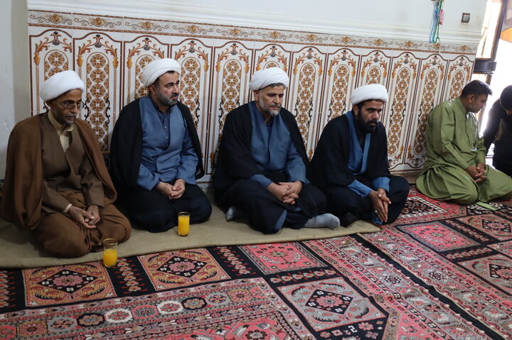 تصاویر/ دلجویی از خانواده شهید روحانی حجت الاسلام حسین عبداللهی در شهرستان دلگان