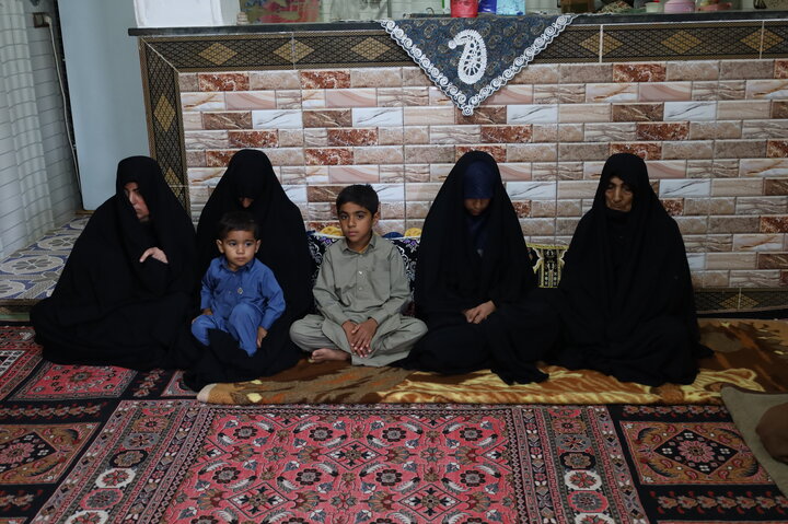 تصاویر/ دلجویی از خانواده شهید روحانی حجت الاسلام حسین عبداللهی در شهرستان دلگان