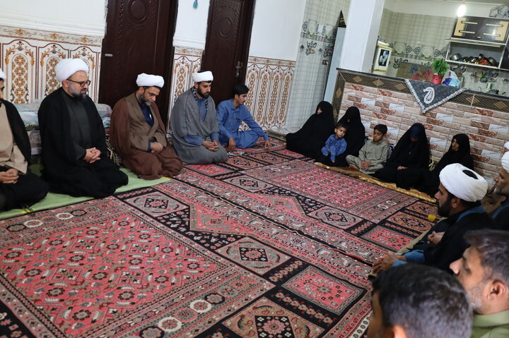تصاویر/ دلجویی از خانواده شهید روحانی حجت الاسلام حسین عبداللهی در شهرستان دلگان