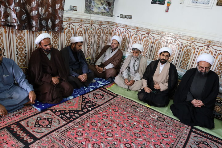 تصاویر/ دلجویی از خانواده شهید روحانی حجت الاسلام حسین عبداللهی در شهرستان دلگان