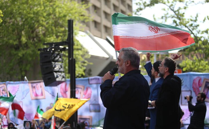 تصاویر/ چهلمین روز شهادت دانش‌آموزان میناب در تهران