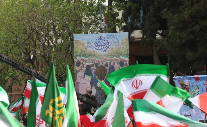 تصاویر/ چهلمین روز شهادت دانش‌آموزان میناب در تهران