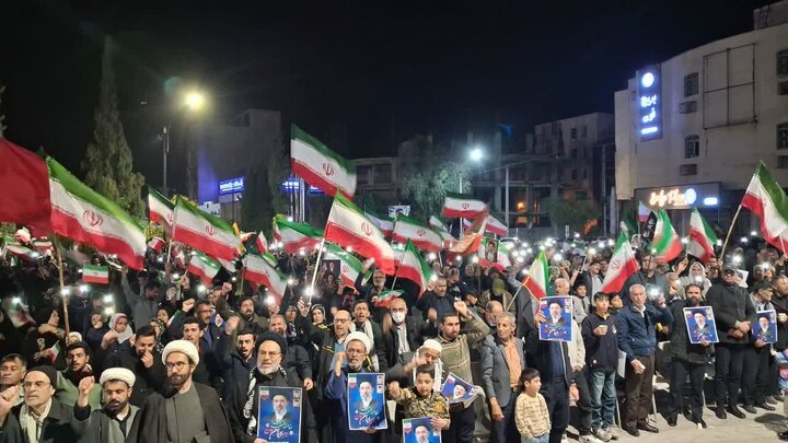 تصاویر/ مراسم چهلمین روز شهادت دانش آموزان مدرسه میناب در شهرستان جم