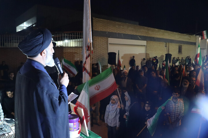 اجتماعات مردمی کوی طلاب اهواز همزمان با چهل امام شهید قائد