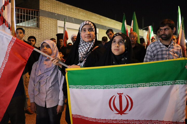 اجتماعات مردمی کوی طلاب اهواز همزمان با چهل امام شهید قائد