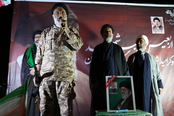اجتماعات مردمی کوی طلاب اهواز همزمان با چهل امام شهید قائد