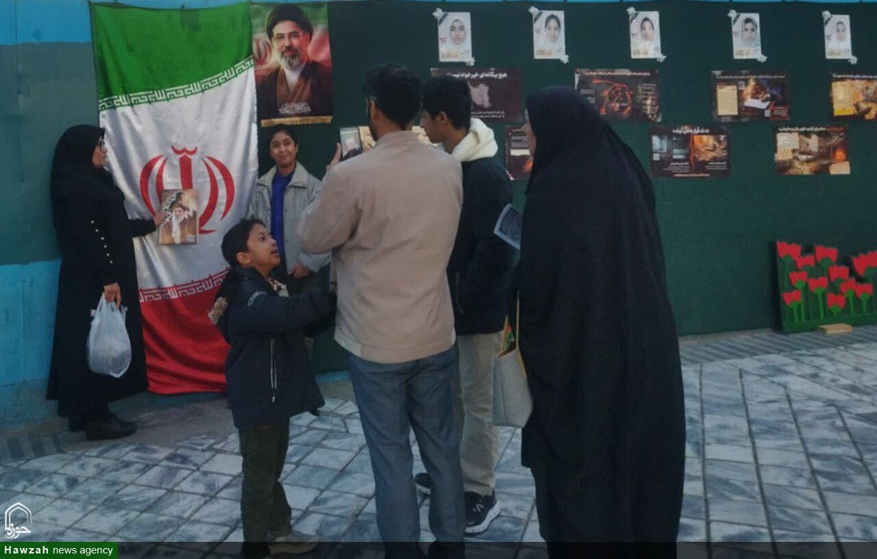 روایت فعالیت‌های فرهنگی و امیدآفرین طلاب خواهر مشهد در ایام جنگ رمضان
