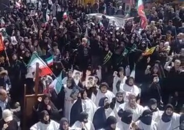 فیلم| اجتماع بانوان اراکی در حسینیه ایران به مناسبت چهلم امام شهید و شهدای جنگ رمضان