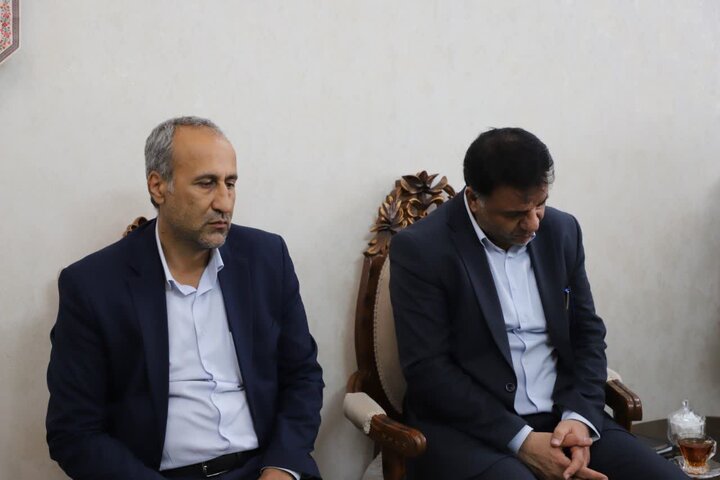تصاویر/دیدار و دلجویی با خانواده معظم شهید والامقام  پاسدار حاج وحید هاشمی در اراک