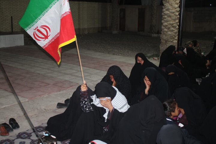 تصاویر/ مردم جازموریان همچنای پای کار نظام و انقلاب در مراسم اربعین سیدالشهدای انقلاب
