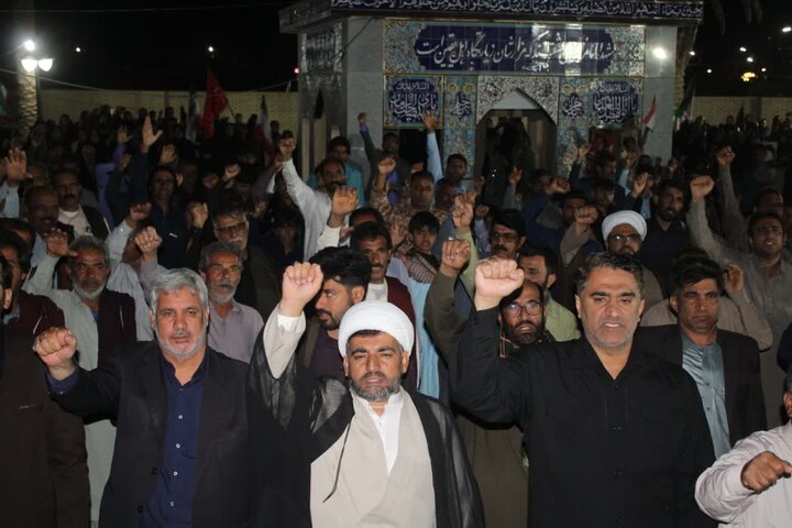 تصاویر/ مردم جازموریان همچنای پای کار نظام و انقلاب در مراسم اربعین سیدالشهدای انقلاب