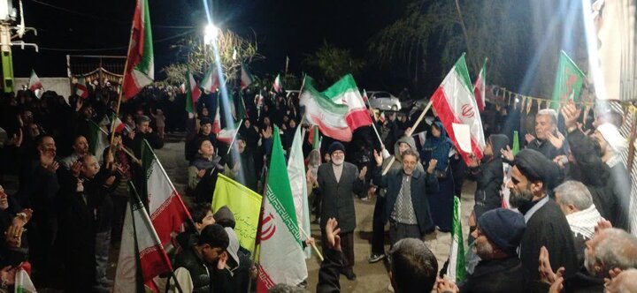 تصاویر / راهپیمایی باشکوه خودرویی مردم شریف شهر رینه لاریجان به مقصد روستای گزانه