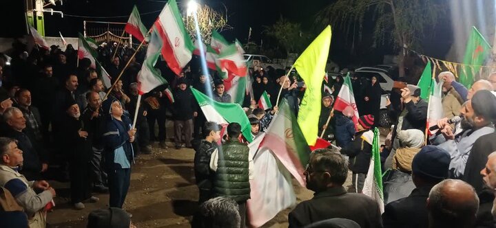 تصاویر / راهپیمایی باشکوه خودرویی مردم شریف شهر رینه لاریجان به مقصد روستای گزانه