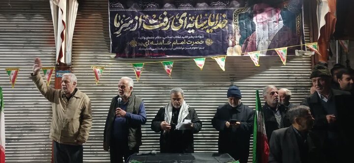 تصاویر / راهپیمایی باشکوه خودرویی مردم شریف شهر رینه لاریجان به مقصد روستای گزانه