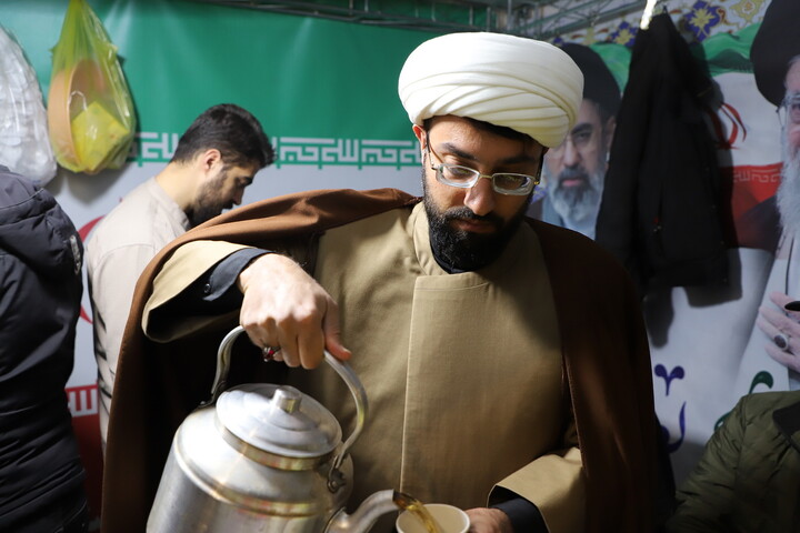 تصاویر/ اجتماع پرشور روحانیت و طلاب تبریز پای نظام اسلامی