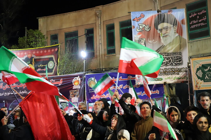 تصاویر/ اجتماع پرشور روحانیت و طلاب تبریز پای نظام اسلامی