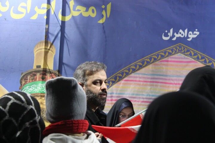 تصاویر / برپایی موکب اوقاف و امور خیریه استان آذربایحان شرقی در کنار حماسه آفرینی های مردم
