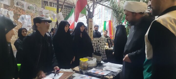 تصاویر/فعالیت طلاب مدرسه علمیه فاطمه‌الزهرا ساوه در موکب