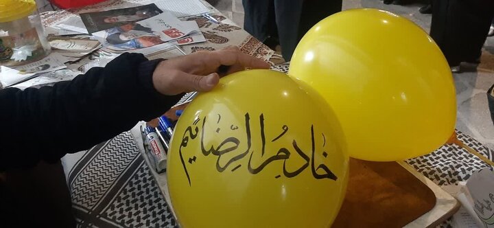 تصاویر/فعالیت طلاب مدرسه علمیه فاطمه‌الزهرا ساوه در موکب