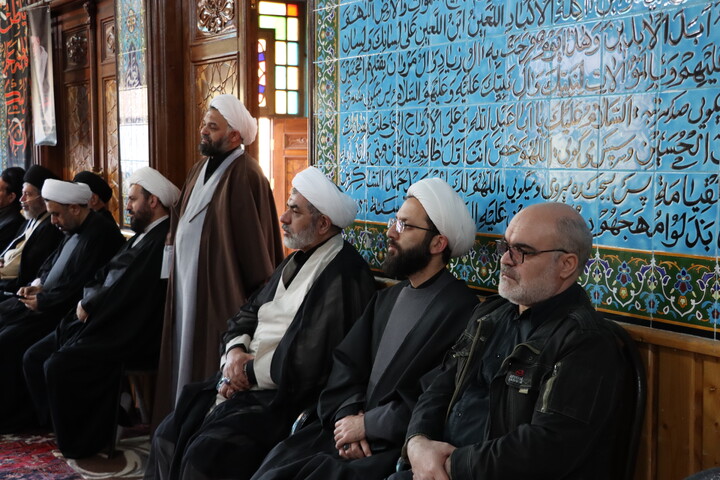 تصاویر/ تجمع روحانیون اردبیل به مناسبت چهلم امام شهید و شهدای جنگ رمضان