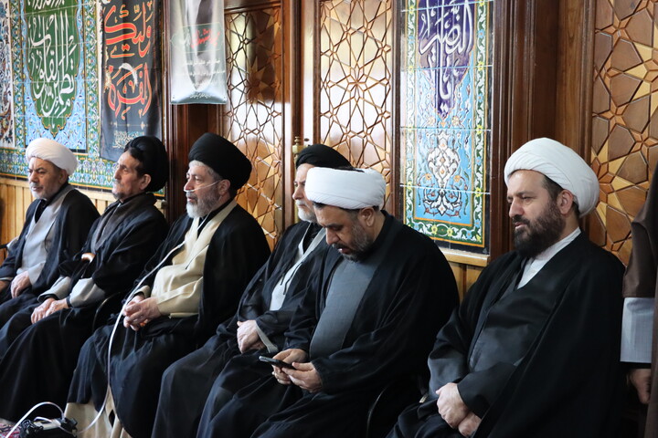 تصاویر/ تجمع روحانیون اردبیل به مناسبت چهلم امام شهید و شهدای جنگ رمضان