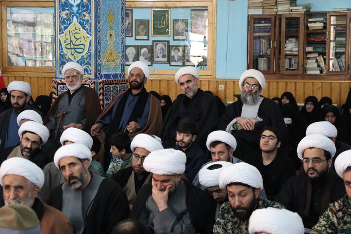 تصاویر/ تجمع روحانیون اردبیل به مناسبت چهلم امام شهید و شهدای جنگ رمضان