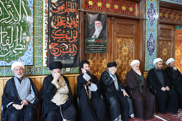 تصاویر/ تجمع روحانیون اردبیل به مناسبت چهلم امام شهید و شهدای جنگ رمضان