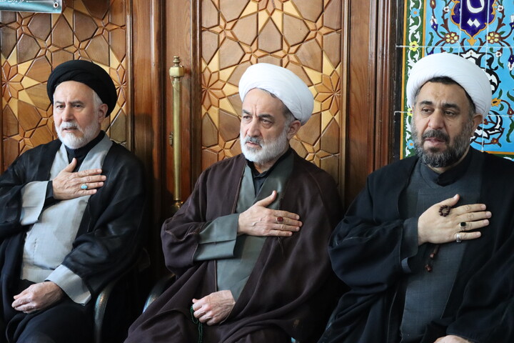 تصاویر/ تجمع روحانیون اردبیل به مناسبت چهلم امام شهید و شهدای جنگ رمضان