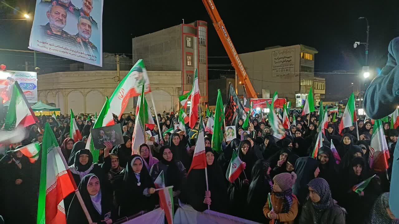 فیلم|سی و هشتمین گردهمایی مردم شریف شهر مامونیه در میدان امام حسین (ع)