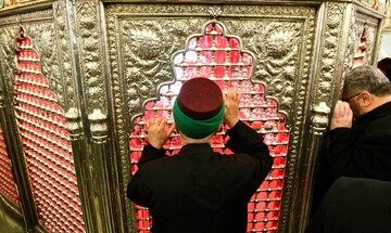 تصاویر/ تشرف قائم مقام تولیت حرم امام حسین(ع) به حرم حضرت عبدالعظیم(ع)