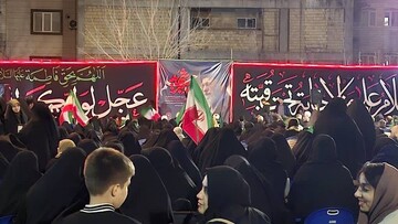 تصاویر/ مراسم بزرگداشت چهلمین روز شهادت امام خامنه‌ای به همت حوزه علمیه آذربایجان غربی
