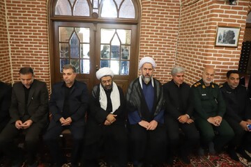 تصاویر / مراسم چهلم رهبر شهید در اسکو