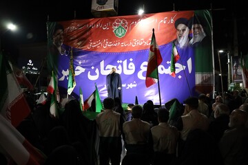 تصاویر/ اجتماع مردمی فاتحان خیبر در شهرستان نور