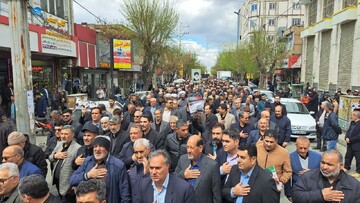 تصاویر/ حضور حماسی و پرشور مردم شهیدپرور و انقلابی میاندوآب در مراسم اربعین سیدالشهدای انقلاب